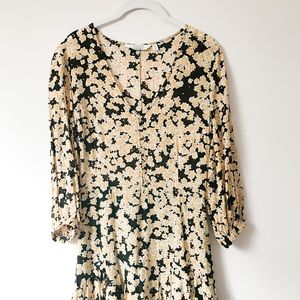 & Other Stories - Floral Modal Blend Mini Dress